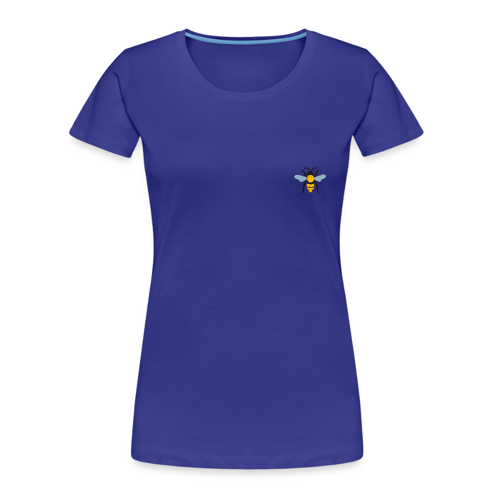 Bee Women’s Premium Organic Cotton T-Shirt - royal blue