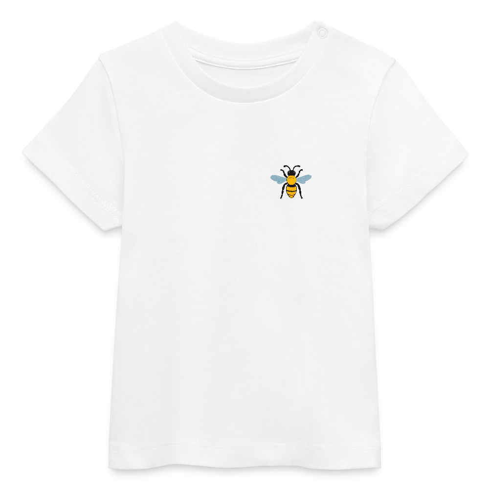 Bee Baby Organic T-Shirt - white