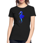 Seahorse Women’s organic cotton T-Shirt - black