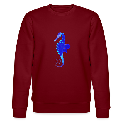 Seahorse GREENSTAR organic cotton men's sweatshirt - burgundy