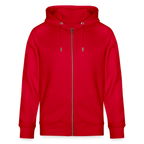 Elemental Women's Organic Hooded Jacket - red