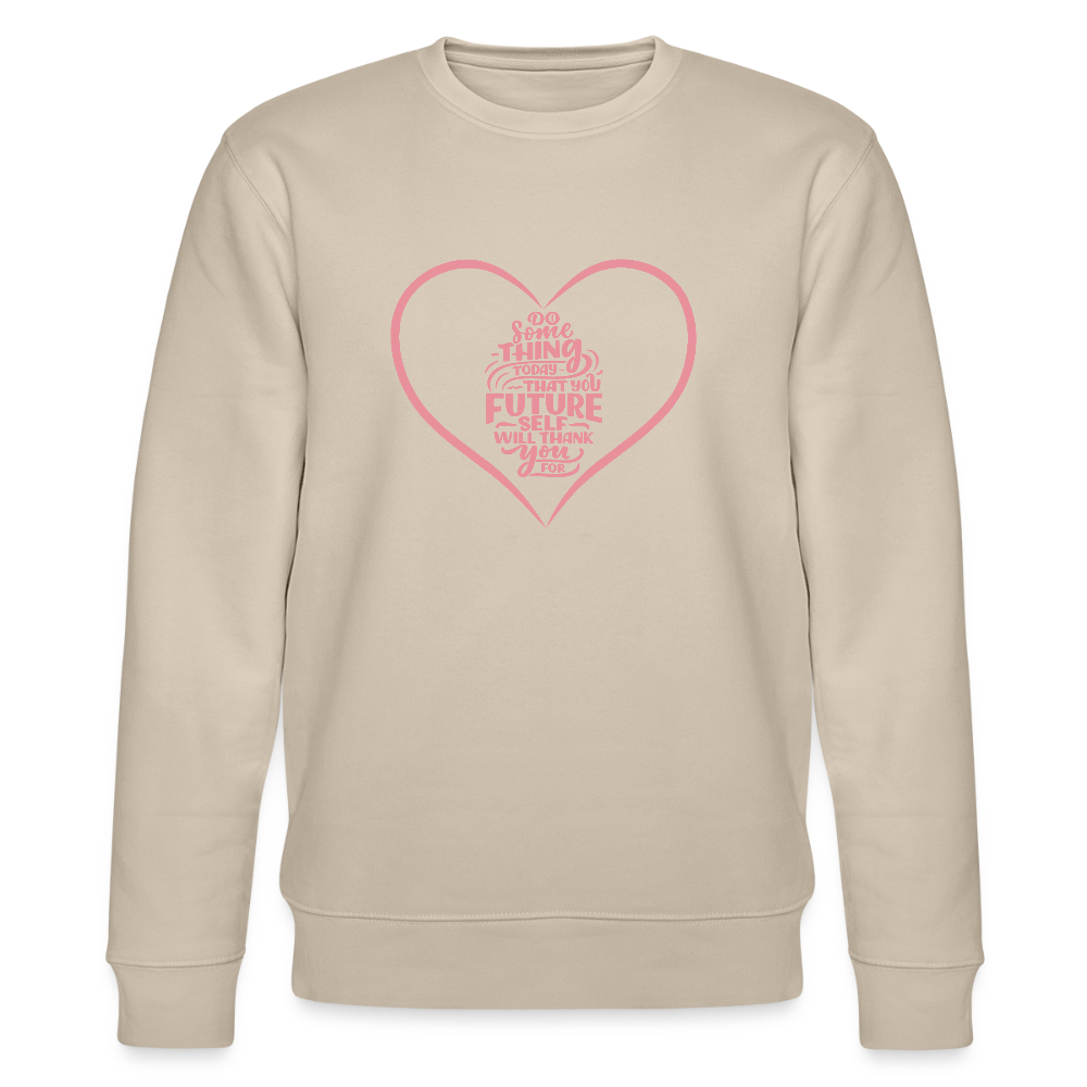 Take action women's organic cotton Sweatshirt - beige