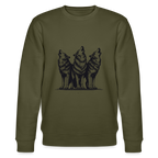 Wolves Women's Organic cotton sweatshirt - khaki