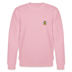 Bee Organic cotton men's sweatshirt - cotton pink