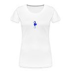 Seahorse minimalist Women’s organic cotton T-Shirt - white