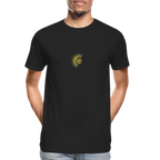 Atom men’s organic cotton T-Shirt - black