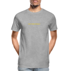 Time quote Men’s Premium T-Shirt - heather grey