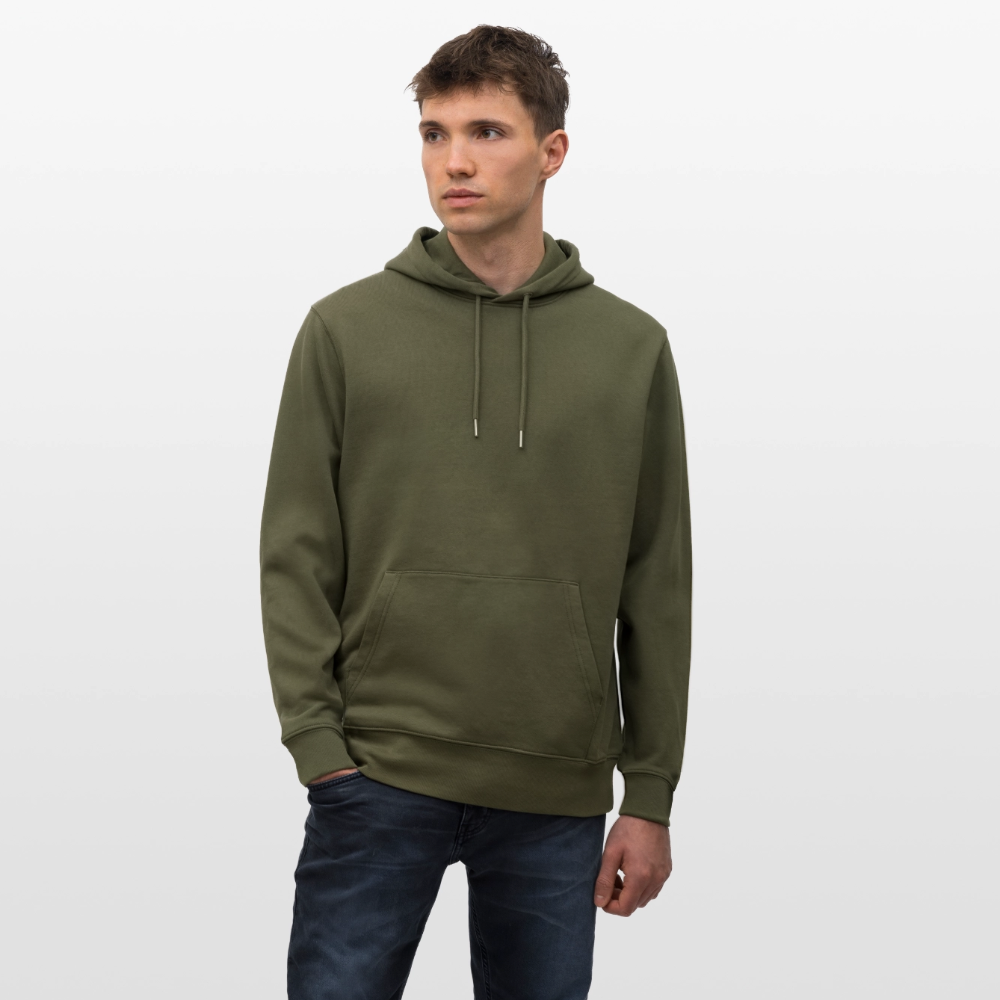 Elemental Men's Organic Hoodie - khaki green