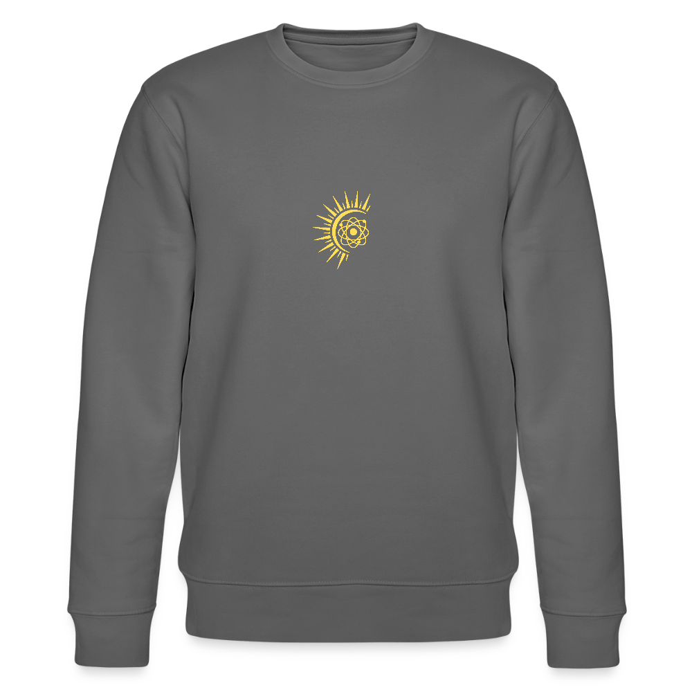 Atom organic cotton women's sweatshirt - anthracite