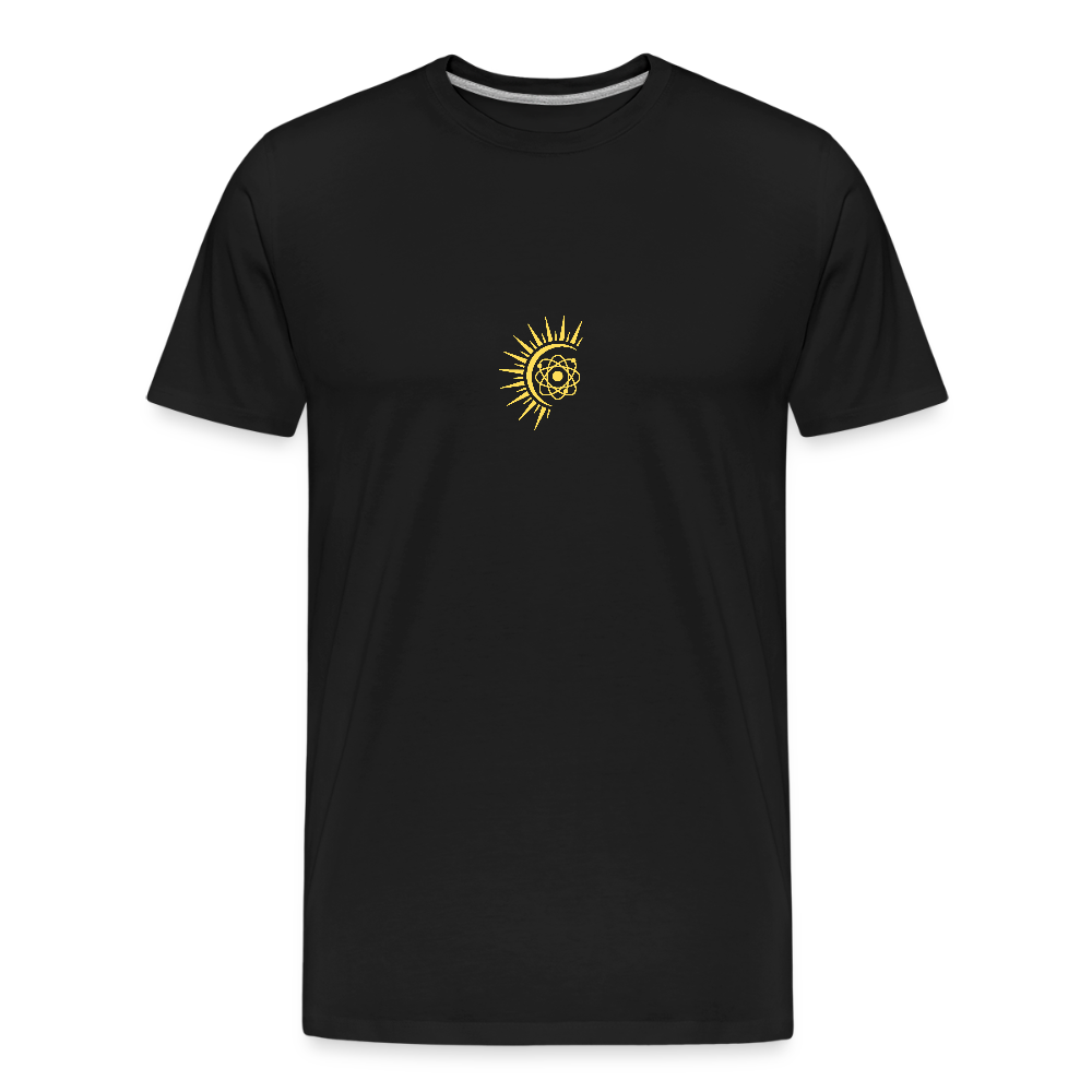 Atom men’s organic cotton T-Shirt - black