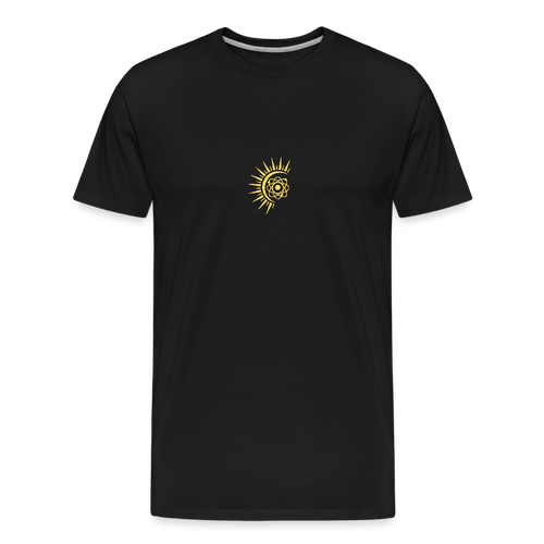 Atom men’s organic cotton T-Shirt - black