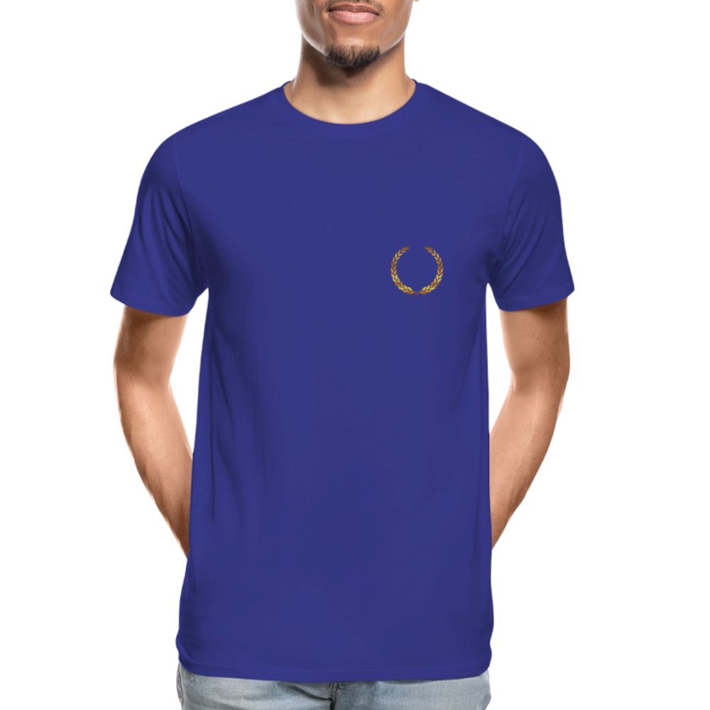 Golden laurels men’s Organic cotton T-Shirt - royal blue