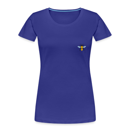 Bee Women’s Premium Organic Cotton T-Shirt - royal blue