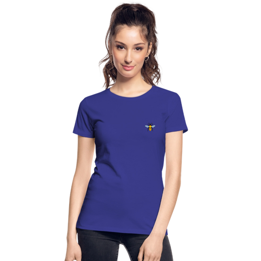 Bee Women’s Premium Organic Cotton T-Shirt - royal blue
