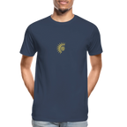 Atom men’s organic cotton T-Shirt - navy