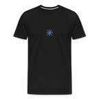 Snowflake Men’s Premium Organic T-Shirt - black