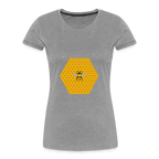 Bee & Honeycomb Women’s Organic Cotton T-Shirt - heather grey