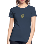 Atom women’s organic cotton T-Shirt - navy