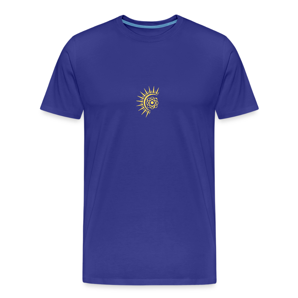 Atom men’s organic cotton T-Shirt - royal blue
