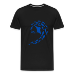 Ocean dance men’s Organic cotton T-Shirt - black