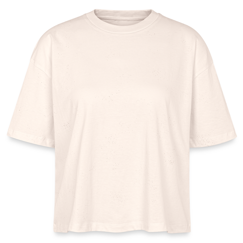 Elex Women’s Boxy Organic cotton T-Shirt - natural raw