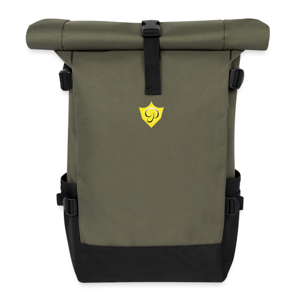 Primordial Armis Roll-Top Backpack - olive/black