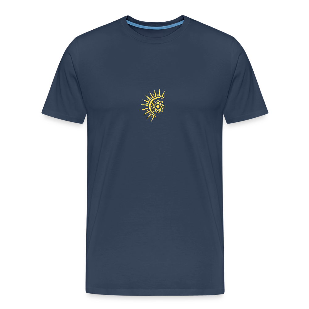 Atom men’s organic cotton T-Shirt - navy