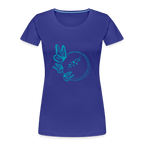 Butterflies women’s Organic cotton T-Shirt - royal blue