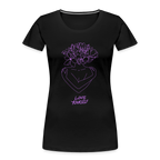Love yourself women’s Organic cotton T-Shirt - black