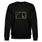 Fibonacci women's Organic cotton Sweatshirt - black