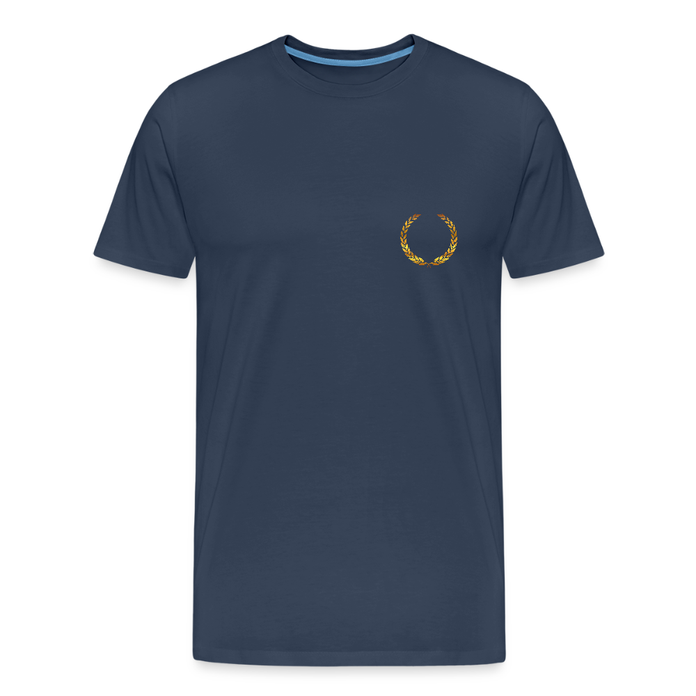 Golden laurels men’s Organic cotton T-Shirt - navy