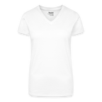 Elemental Organic cotton Women's V-Neck T-Shirt - white