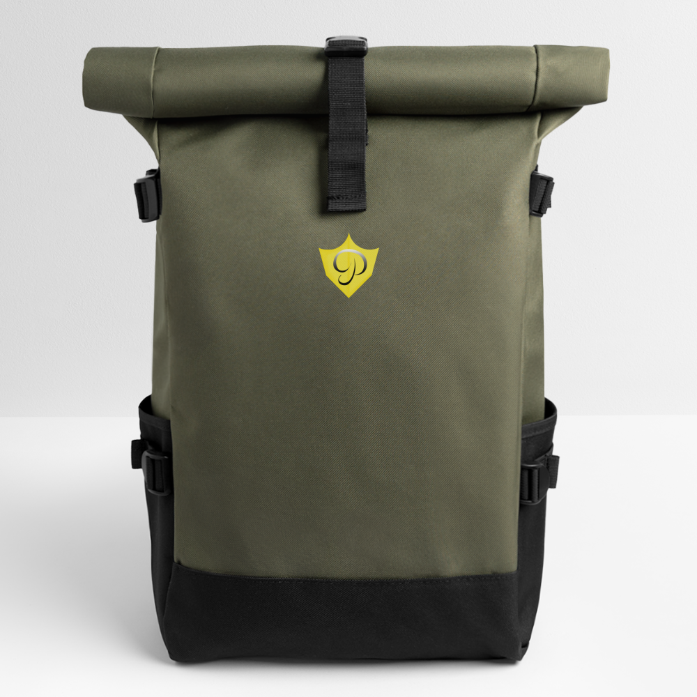 Primordial Armis Roll-Top Backpack - olive/black