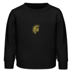 Atom organic cotton Kids’ Sweatshirt - black