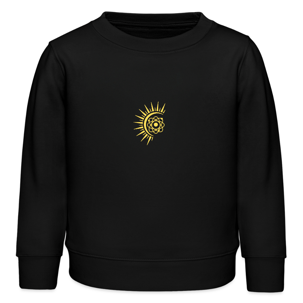 Atom organic cotton Kids’ Sweatshirt - black