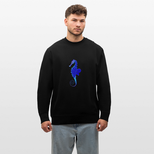 Seahorse GREENSTAR organic cotton men's sweatshirt - black