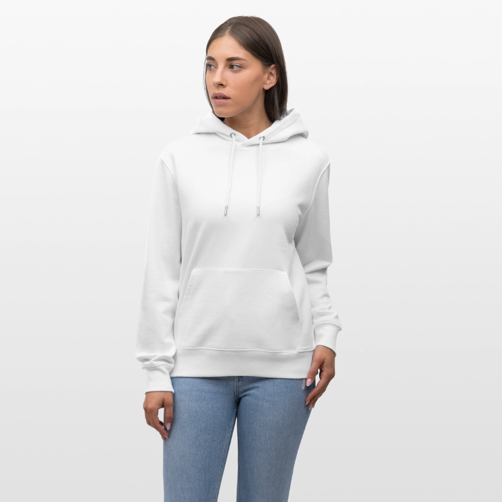 Elemental women's Organic Hoodie - white