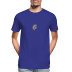 Atom men’s organic cotton T-Shirt - royal blue