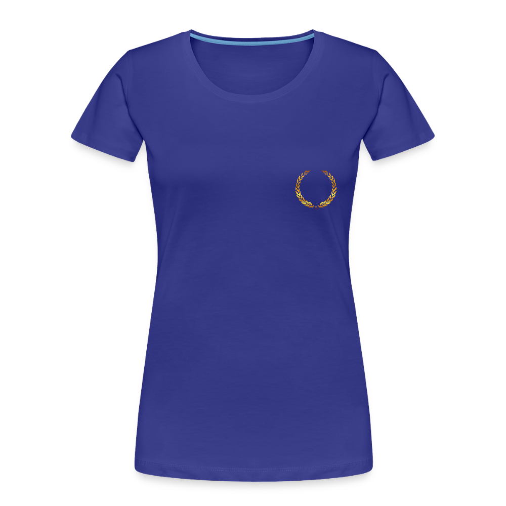 Golden laurels women’s Organic cotton T-Shirt - royal blue