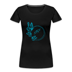 Butterflies women’s Organic cotton T-Shirt - black