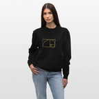 Fibonacci women's Organic cotton Sweatshirt - black