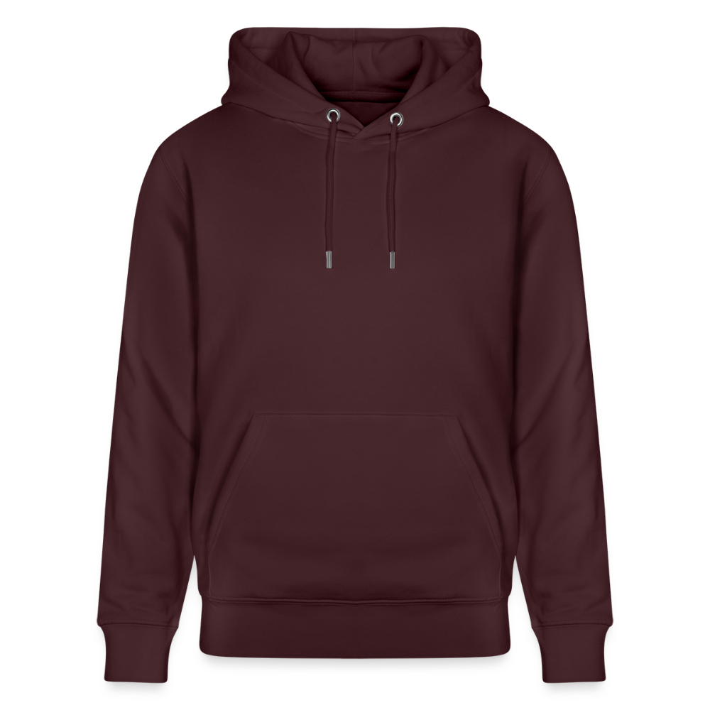 Elemental Men's Organic Hoodie - maroon