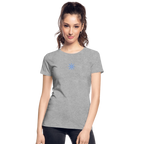 Snowflake Women’s Premium Organic T-Shirt - heather grey
