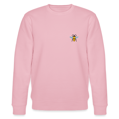 Bee Organic cotton men's sweatshirt - cotton pink