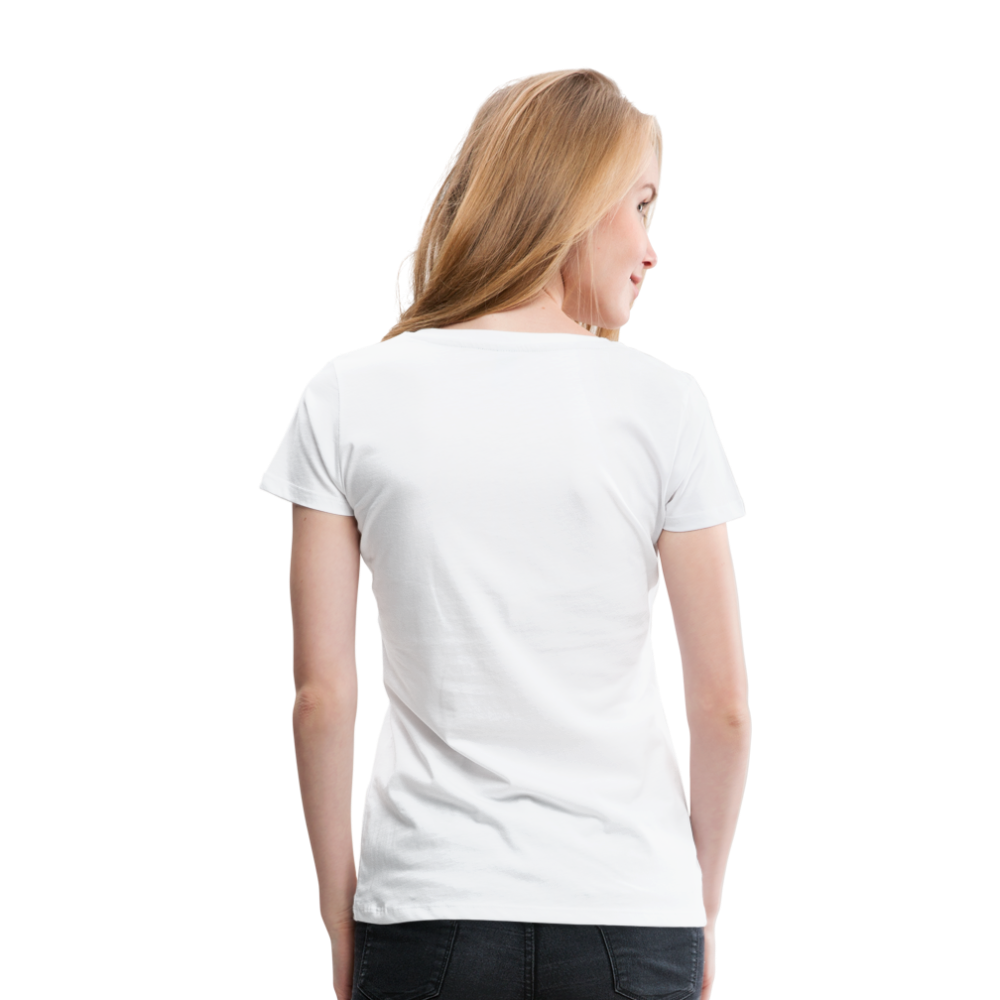 Time Quote Women’s Premium T-Shirt - white