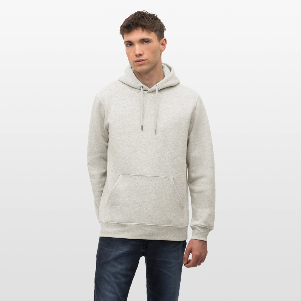 Elemental Men's Organic Hoodie - heather oatmeal