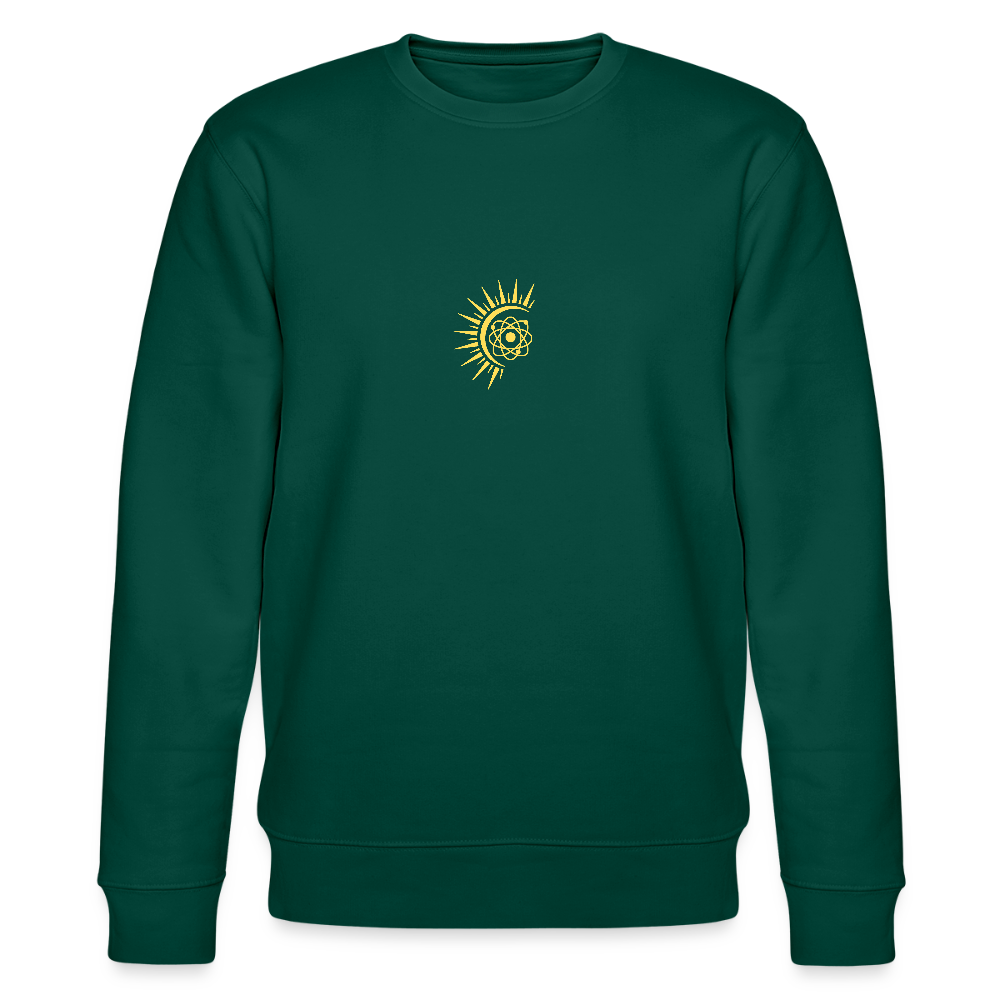 Atom organic cotton men's sweatshirt - forest