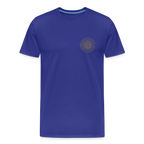 Flower of Life Men’s Premium Organic  Cotton T-Shirt - royal blue