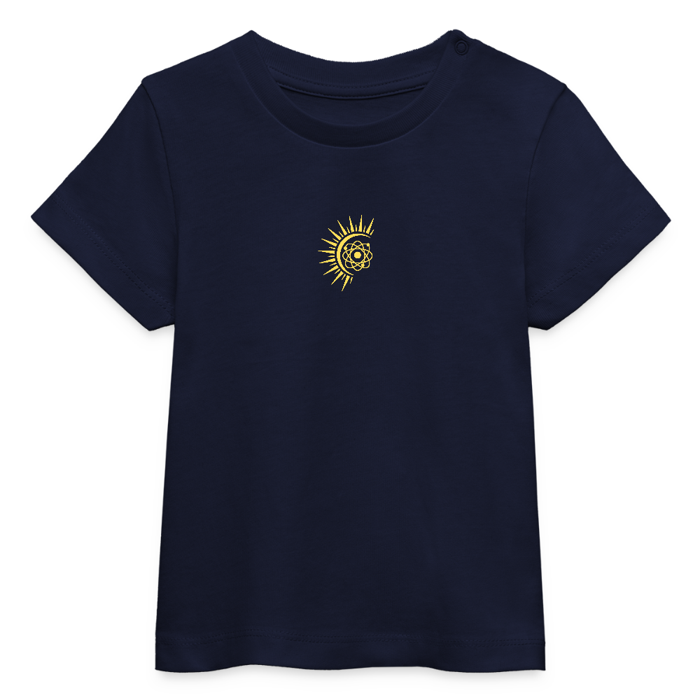 Atom Baby Organic T-Shirt - navy