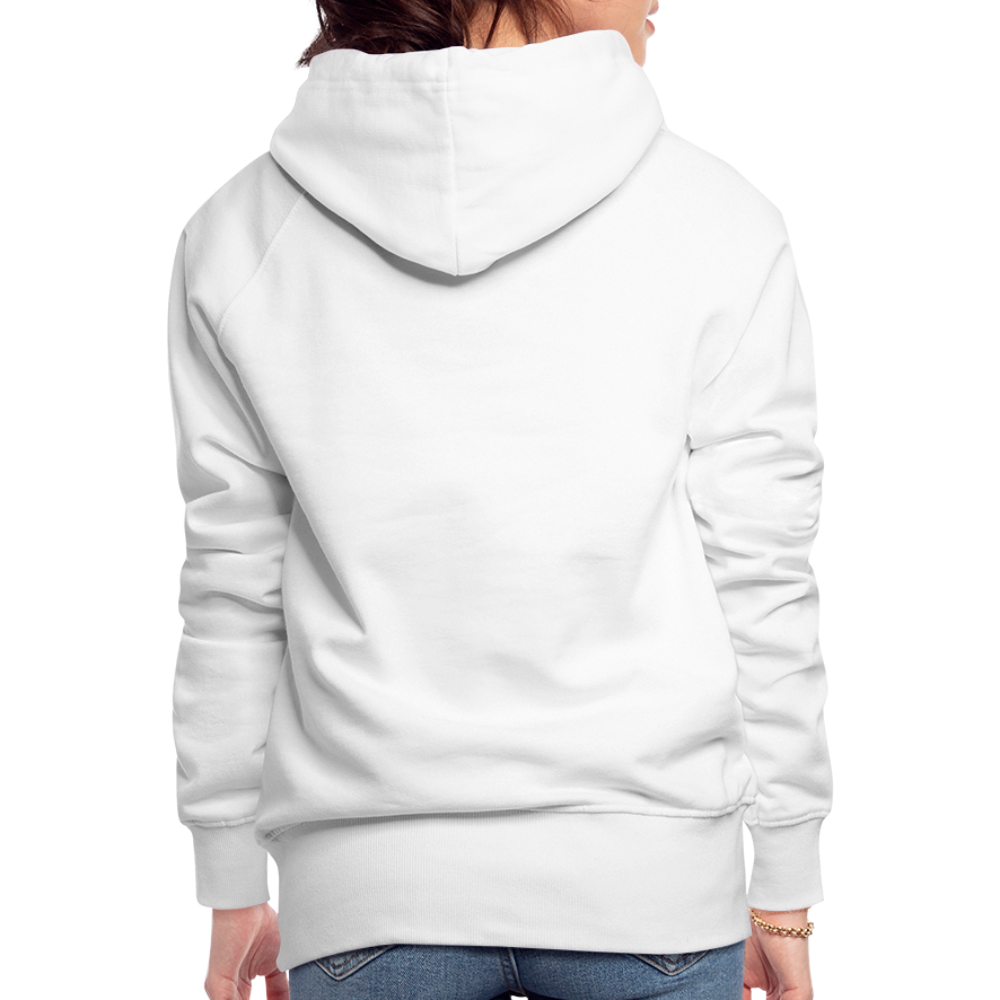 Time Wisdom Women’s Premium Hoodie - white